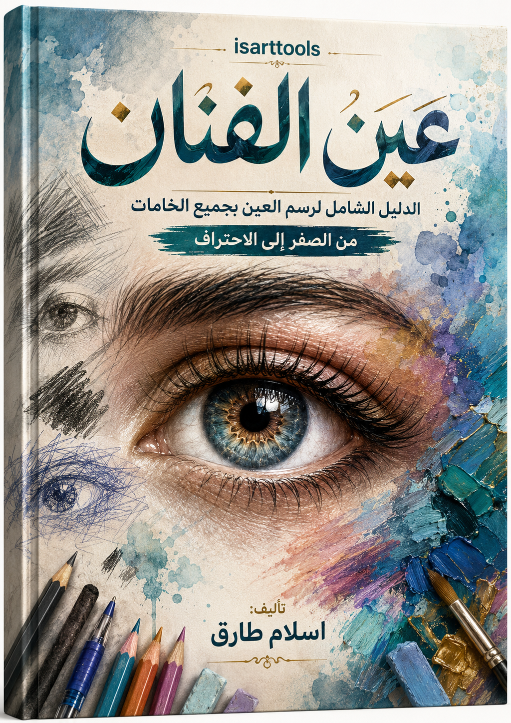 عين الفنان – الدليل الشامل لرسم العين بجميع الخامات