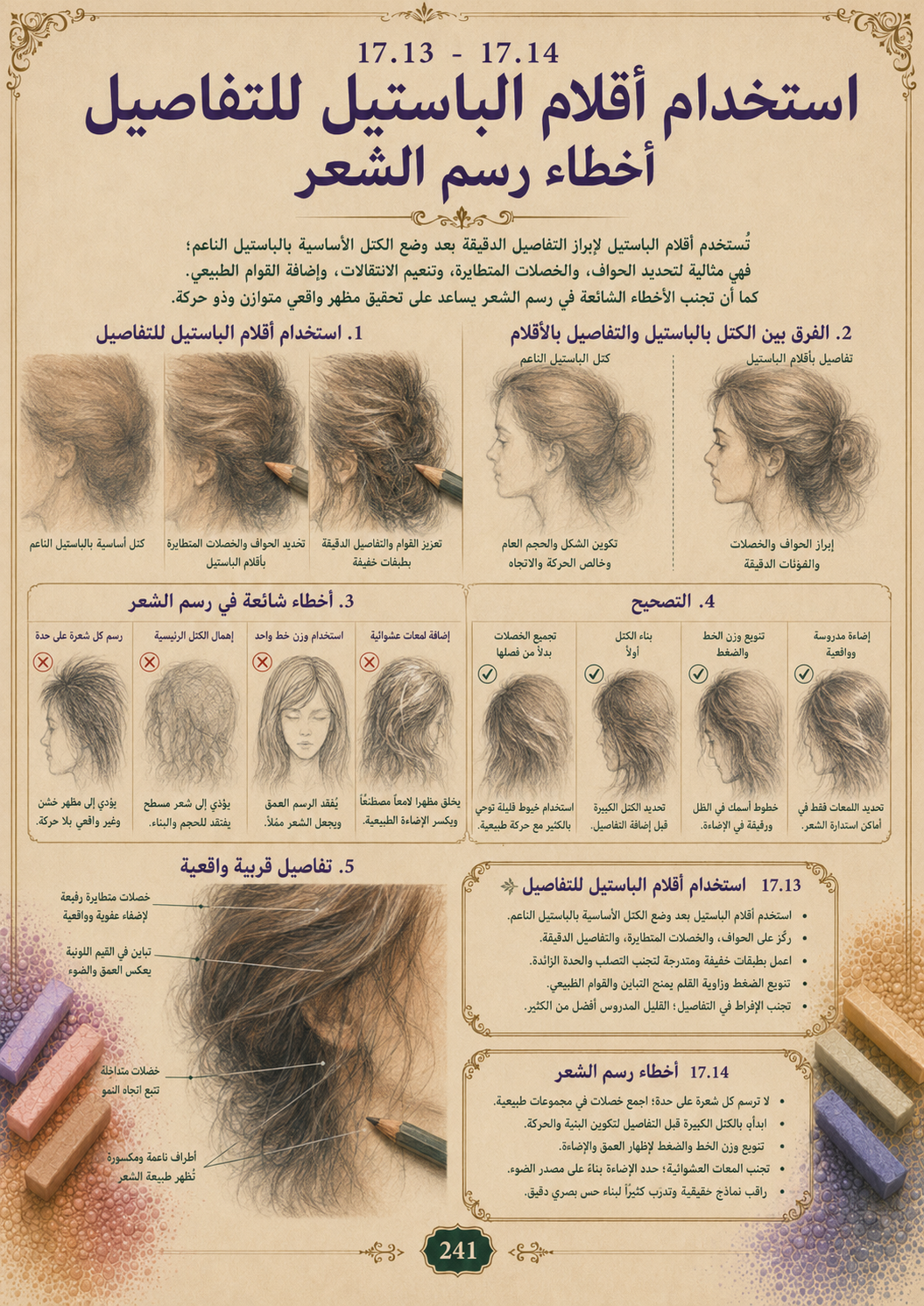 احتراف الرسم بالباستيل – الدليل الشامل (PDF | 270 صفحة)